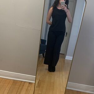 Banana Republic Black Bow Top